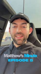 Matthew’s Minute