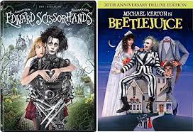 Burton terminó haciendo la película, declinando cualquier opción momentánea como para dirigir alguna secuela de batman, así mismo una de beetlejuice. Edward Scissorhands Beetlejuice Johnny Depp Tim Burton Fantasy Action Set Amazon De Dvd Blu Ray