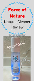 Force Of Nature Natural Cleaner Review Aspiring Homemaker Natural Cleaners Nontoxic Cleaners Cleaners