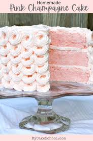 How to make a mock pink champagne #2 with ingredients: Delicious Pink Champagne Cake Recipe From Scratch My Cake School