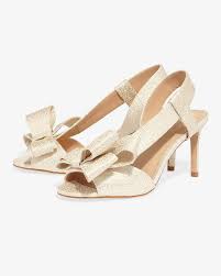Allie Asymmetric Bow Sandals Bow Sandals Sandals Wedding Shoes