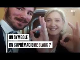 Que signifie le geste de Marine Le Pen sur son selfie en Estonie ...
