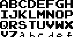 Nintendo Nes Font Video Game Font Pixel Font Game Font