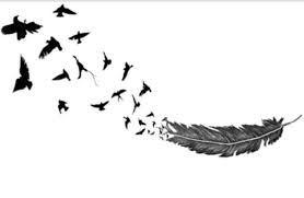 Birds Of The Same Feather Flock Together Meaning In Tagalog Design Feather Birds Sparrows Tattoo Want Collarbone Bird Tattoo Collarbone Feather With Birds Tattoo Bird Feathers