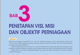 Sebenarnya, apa itu visi misi? Perniagaan Bab 3 Tg 4 Business Quiz Quizizz