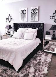 Javascript Is Currently Disabled In This Browser Reactivate It To View This Content White Bedroom Decor Black White Bedrooms Glam Bedroom Decor