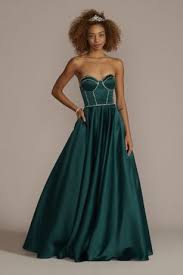 Check out our royal green dress selection for the very best in unique or custom, handmade pieces from our shops. Green Prom Dresses Emerald Hunter Dark Light David S Bridal