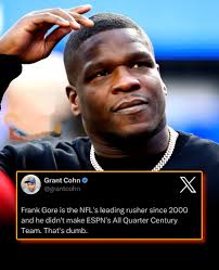 Frank Gore's career with 49ers