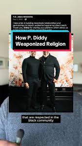 How P. Diddy Weaponized Religion | Impact on Accountability | TikTok