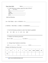 Grade 6 Emergency Lesson Plans Set 1 Math Lesson Plans Math Lessons Fraction Lesson Plans