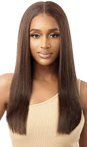 Outre 100% Human Hair Blend 13X6 Hand-Tied 360 Lace Frontal Wig