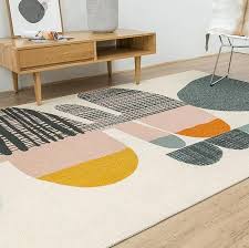 Nordic Style Geometric Decorative Carpet C Multiple Sizes Buying Carpet Rugs On Carpet Round Carpet Living Room