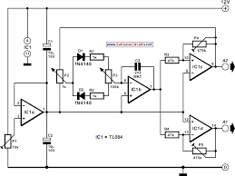 Simple Function Generator Circuit Diagram Gif 735 551 Circuit Diagram Electronic Circuit Design Function Generator