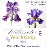 Watercolor Workshop "Irises"
