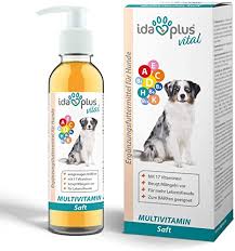 Ida Plus Barf Vitamine Vitamines Pour Chiens Avec 17 Vitamines Previent Les Carences Alimentation Barf Equilibree 200 Ml Amazon Fr Animalerie