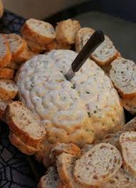 Brain Mold Cheese Ball Halloween Food Snacks Halloween Food For Party Halloween Dinner