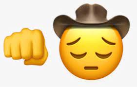 Sad Clown Cowboy Emoji Transparent Cartoons Smiley Sad Clown Emoji Hd Png Download Transparent Png Image Pngitem