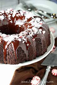 Combine cake mix, pudding, oil, eggs, sherry and butter in a mixing bowl. Chocolate Peppermint Bundt Cake Let S Dish Recipes