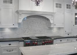 Black And White Marble Kitchen Countertops White Carrera Marble Backsplash Marble Backsplash Kitchen Carrera Marble Backsplash Marble Tile Backsplash