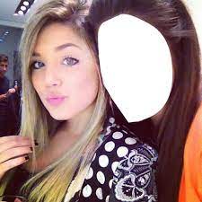 Fotomontagem Loira E Morena Fakes Rosto Pixiz