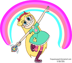 Star Butterfly Happy Rainbow Vector By Sparxyz Deviantart Com On Deviantart Star Butterfly Star Vs The Forces Of Evil Star Vs The Forces