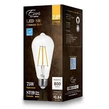 Led Filament Edison Bulb Dimmable 2700k 800 Lumens Nostalgicbulbs Com
