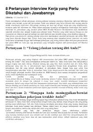 Pertanyaan interview training di hotel. Pertanyaan Interview Untuk Fresh Graduate Dan Jawabannya