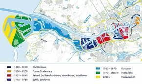 Also known as europoort, rotterdam is the world's largest port, handling shipments from around the world as they arrive in europe. Historical Development Of Port Of Rotterdam Source Por Download Scientific Diagram