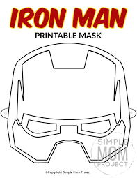· free printable superhero face masks for kids. No Longer Available Iron Man Mask Superhero Masks Mask Template