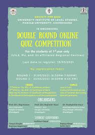 Quiz winner certy / quiz winner certy : Online Quiz Competition By Uils Panjab University Chandigarh Exciting Cash Prizes E Certificates Register By May 18 Noticebard