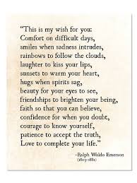 Ralph waldo emerson was an american transcendentalist poet, philosopher, lecturer and essayist during 19th century. Ralph Waldo Emerson Quote My Wish For You Grad Graduation Etsy Emerson Quotes Wisdom Quotes Quotable Quotes