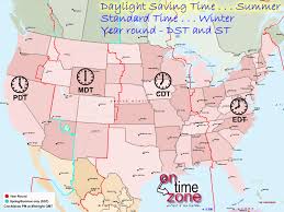 17 Categorical Time Zones Of The Us