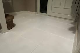 A beginners guide to painting a piece of furniture. How To Stencil Your Floor Tiles With Frenchic Then There Were Three