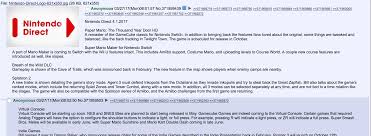 Ultimate and games coming to nintendo switch in the first half of 2021. Is This Nintendo Direct Rumor From 4chan Real Or Fake Nintendotoday