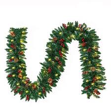 1,891 battery wreath products are offered for sale by suppliers on alibaba.com, of which decorative flowers & wreaths accounts for 23%, christmas decoration supplies accounts for 5%. 10ft Christmas Garland With 50 Led Lights Pre Lit Outdoor Xmas Garland Battery Powered Waterproof String