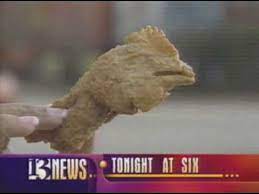 Chicken nuggets are made with mechanically deboned meat and are not a chicken part per se but chicken goo formed in a mold. Gross Chicken Head Found In Mcdonalds Mcnugget Youtube