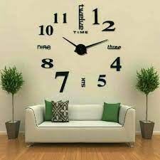 Jual dekorasi dinding unik minimalis ruparupa apalagi kertas itu multifungsi bisa diubah menjadi. Jam Dinding Unik Tempel Impor 3d Modern Hiasan Dinding Raksasa Jam Dinding Tempel Ukuran Jumbo Shopee Indonesia