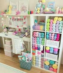 Craft room wall shelving 97. Best Craft Room Ideas Yarn 62 Ideas Knitting Room Craft Room Decor Craft Room Organization