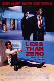 Bajocero) is a 2021 spanish action film directed by lluís quílez, written by fernando navarro and lluís quílez and starring javier gutiérrez, karra elejalde. Less Than Zero Film Wikipedia
