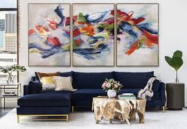 Positive Attitude Living Room Decor Colourful Living Room Living Room Art