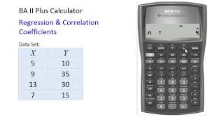 Baii Plus Correlation And Regression Coefficients Youtube