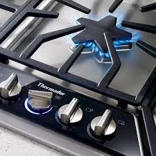 Thermador rangetop manifold w/ gas regulator, elbow, connector pcg364gd 00683745. Thermador Sgsx305fs Masterpiece 30 Deluxe Gas Cooktop With 5 Star Burners Stainless Steel