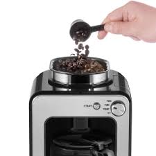 Check spelling or type a new query. Amazon Com Chefman Grind And Brew 4 Cup Coffee Maker And Grinder Compatible W Fresh Beans And Grounds Adjustable Strength Settings Washable Coffee Filter Scoop Included Compact Black Stainless Steel Kitchen Dining