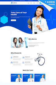 Medihelp Health Center Landing Page Template Medical Website Design Medical Websites Dental Website