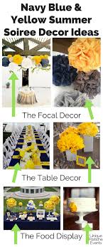 Choose from contactless same day delivery, drive up and more. Navy Blue Yellow Summer Soiree Decor Ideas By Unique Pastiche Events Unique Pastiche Events