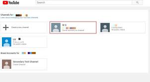 Check spelling or type a new query. How To Create A Personal Youtube Channel Or Brand Account