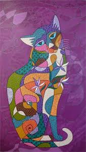 Sedef Yilmabasar Ertugan Soyut Sanat Sanat Pop Kedi Sanati