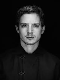 Black And White Celebrities This Is An Elijah Wood Post Celebrity Portraits Celebrity Photography Portrait