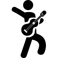 free icon guitar player