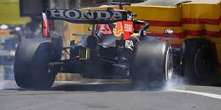 How azerbaijan grand prix qualifying unfolded. F1 Training Baku 2021 Verstappen Crasht Rb16b Vor Dem Qualifying
